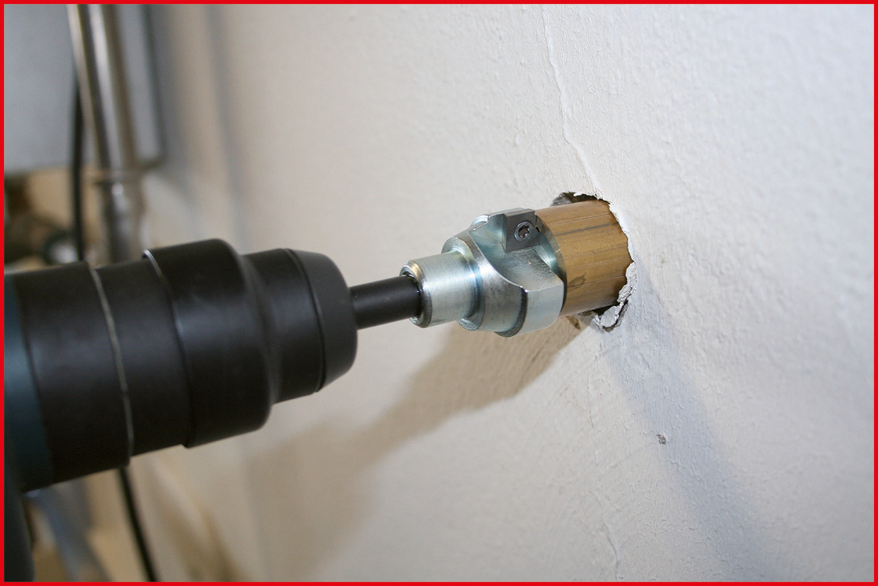1/2" Hahnverlängerungsfräser, 1/4"-6-kant-Aufnahme