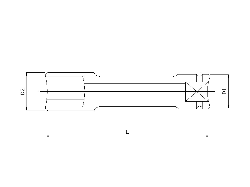 Werkzeug Sonic Kraft-Stecknusssatz 1/2" 3-tlg. 300302