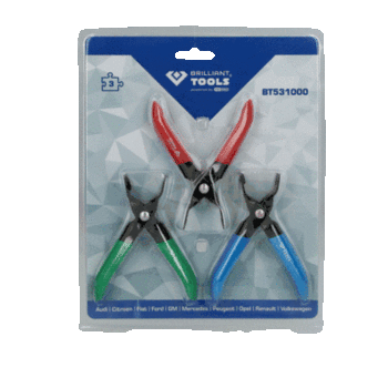 Entriegelungswerkzeug, Klimaanlagen-/Kraftstoffleitung KS TOOLS  BT531000