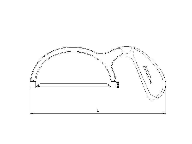 Werkzeug Sonic Mini Bügelsäge 46602