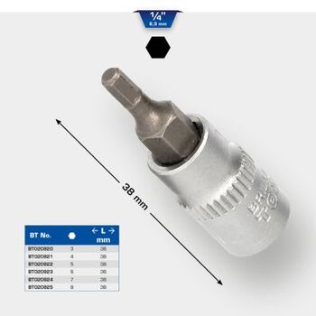 Steckschlüsseleinsatz KS TOOLS  BT020823