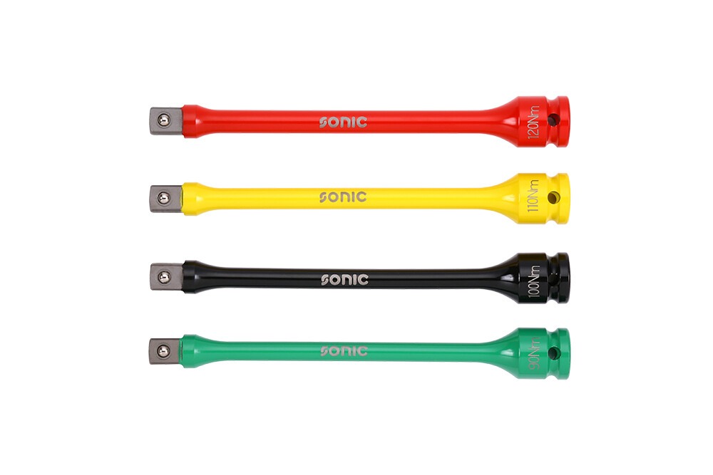 Werkzeug Sonic Torsion Verlängerungen-Satz 1/2" 4-tlg. 300401