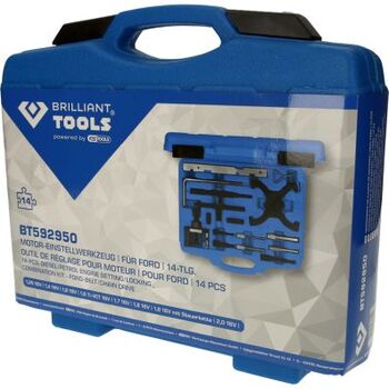 Einstellwerkzeugsatz, Steuerzeiten KS TOOLS  BT592950 für FORD COURIER Pick-up  COUGAR (EC_)  C-MAX (DM2)  FIESTA IV (JA_, JB_)  FIESTA V (JH_, JD_)  FIESTA VI (CB1, CCN)  FIESTA V Van  FIESTA VI Van  FIESTA Kasten/Großraumlimousine (J5_, J3_)  FIESTA Ka