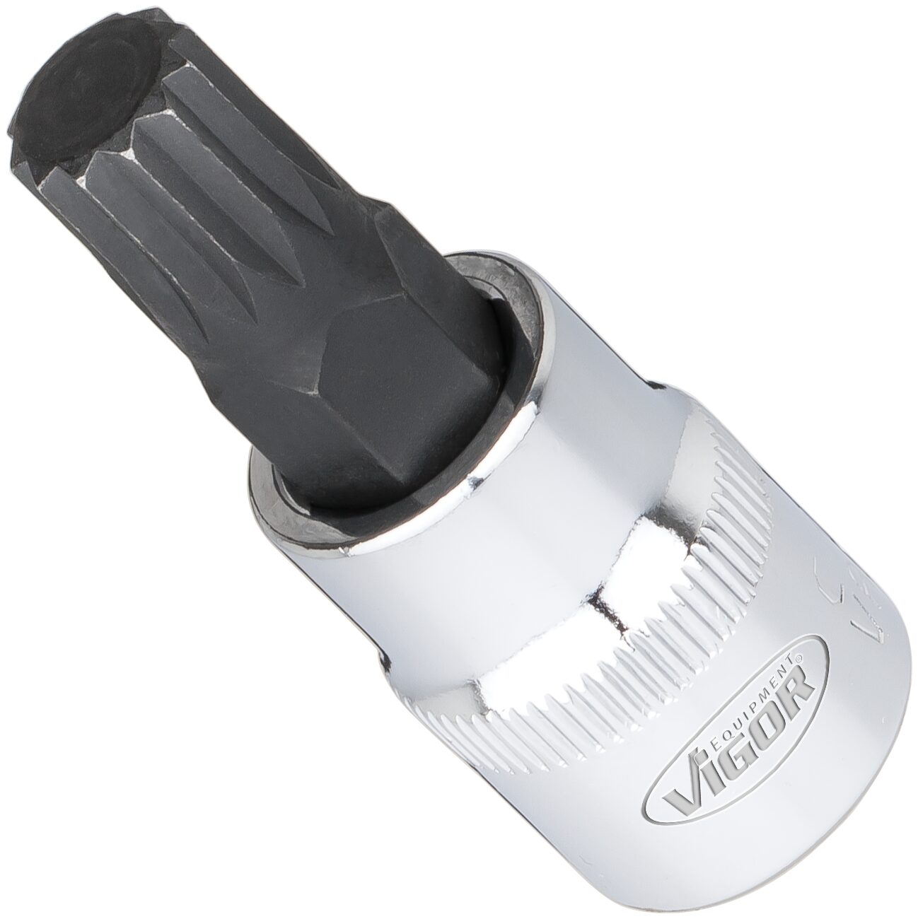 VIGOR Innenvielzahn Schraubendreher-Einsatz Satz (XZN) · V6018 · Vierkant hohl 10 mm (3/8 Zoll) · Innen Vielzahn Profil XZN · M5 – M16 · Anzahl Werkzeuge: 26