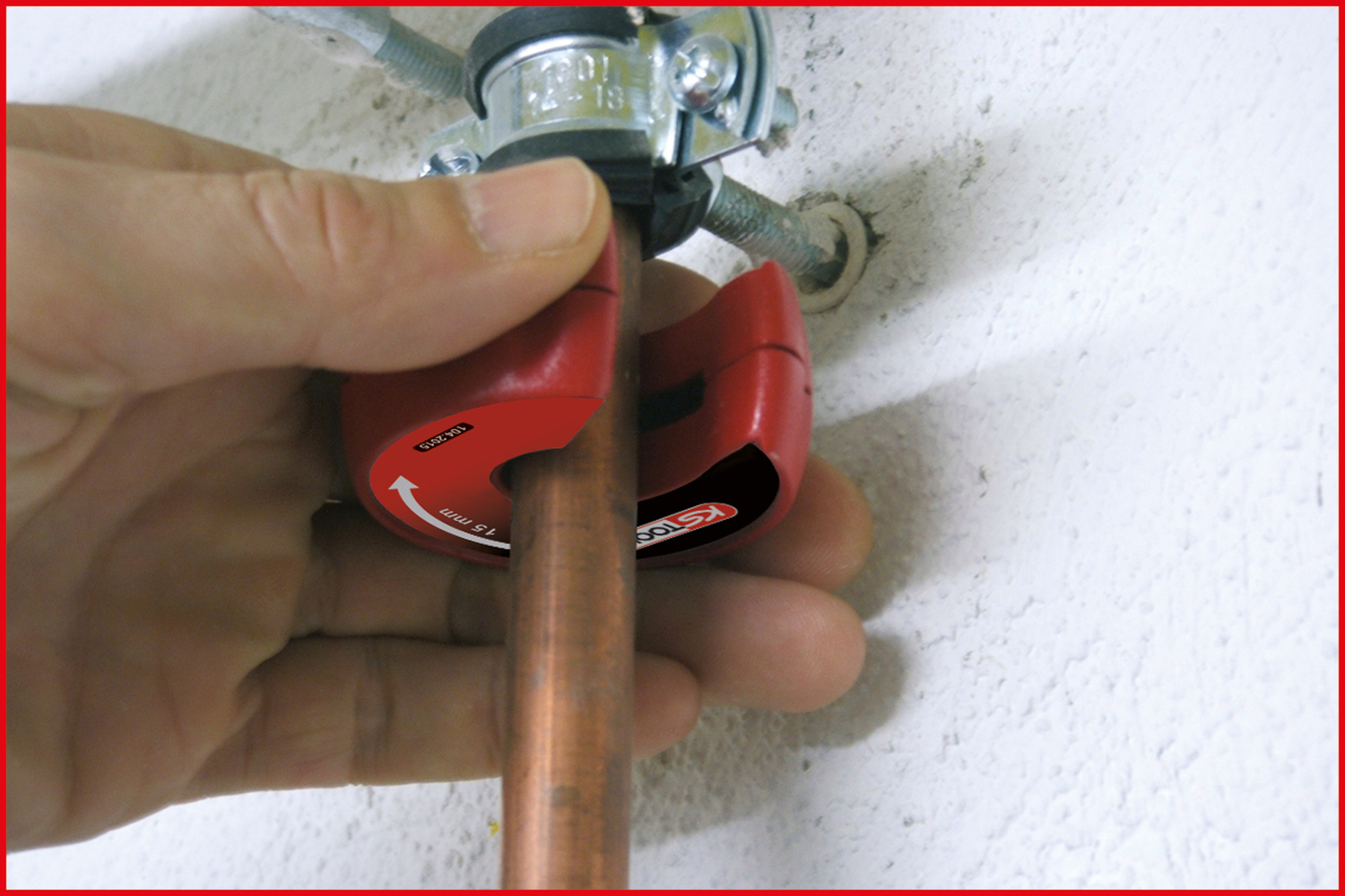 Ratschen-Rohrabschneider für Kupferrohre, 15mm