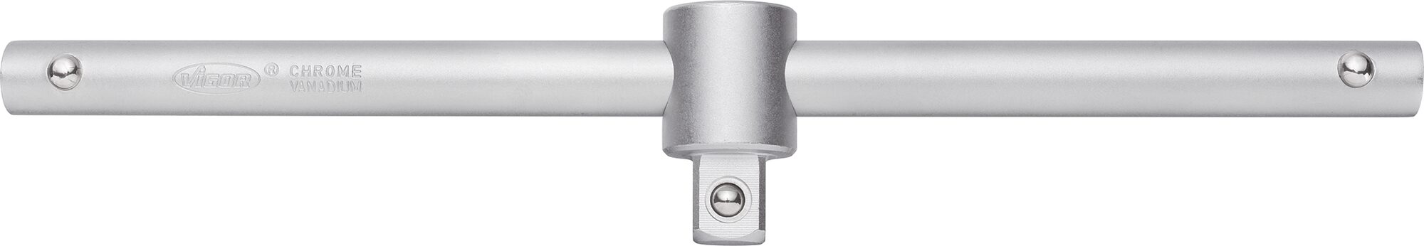 VIGOR Gleitgriff · V2573N · Vierkant massiv 12,5 mm (1/2 Zoll) · 250 mm