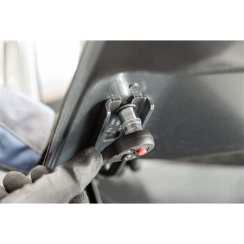 VIGOR Doppelsechskant-Steckschlüssel Satz · V7514/13 · Vierkant hohl 6,3 mm (1/4 Zoll) · Außen Doppel-Sechskant Profil · 25 mm · Anzahl Werkzeuge: 13