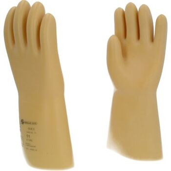 Elektriker-Schutzhandschuh mit Schutzisolierung, Größe 11, Klasse 3, weiß