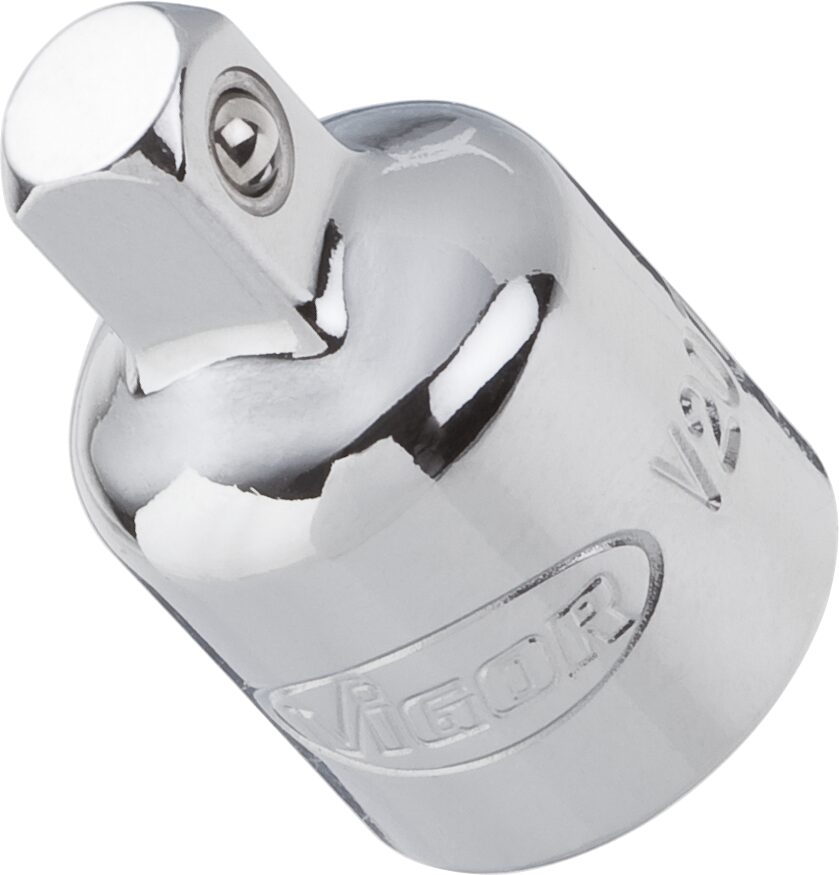 VIGOR Adapter · V2071 · Vierkant hohl 10 mm (3/8 Zoll) · Vierkant massiv 6,3 mm (1/4 Zoll) · 27 mm
