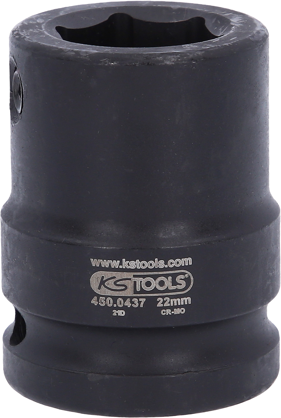Kraft-Bit-Stecknuss-Adapter, 3/4"x22mm