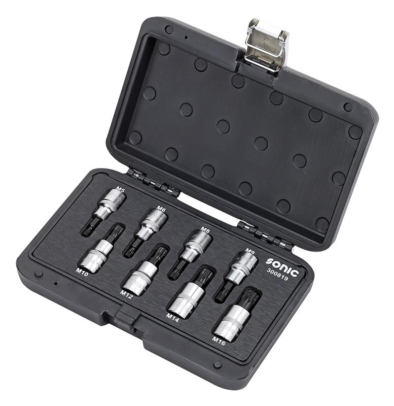 Werkzeug Sonic BMCS Biteinsatz-Satz 1/2" Vielzahn 8-tlg. 300819
