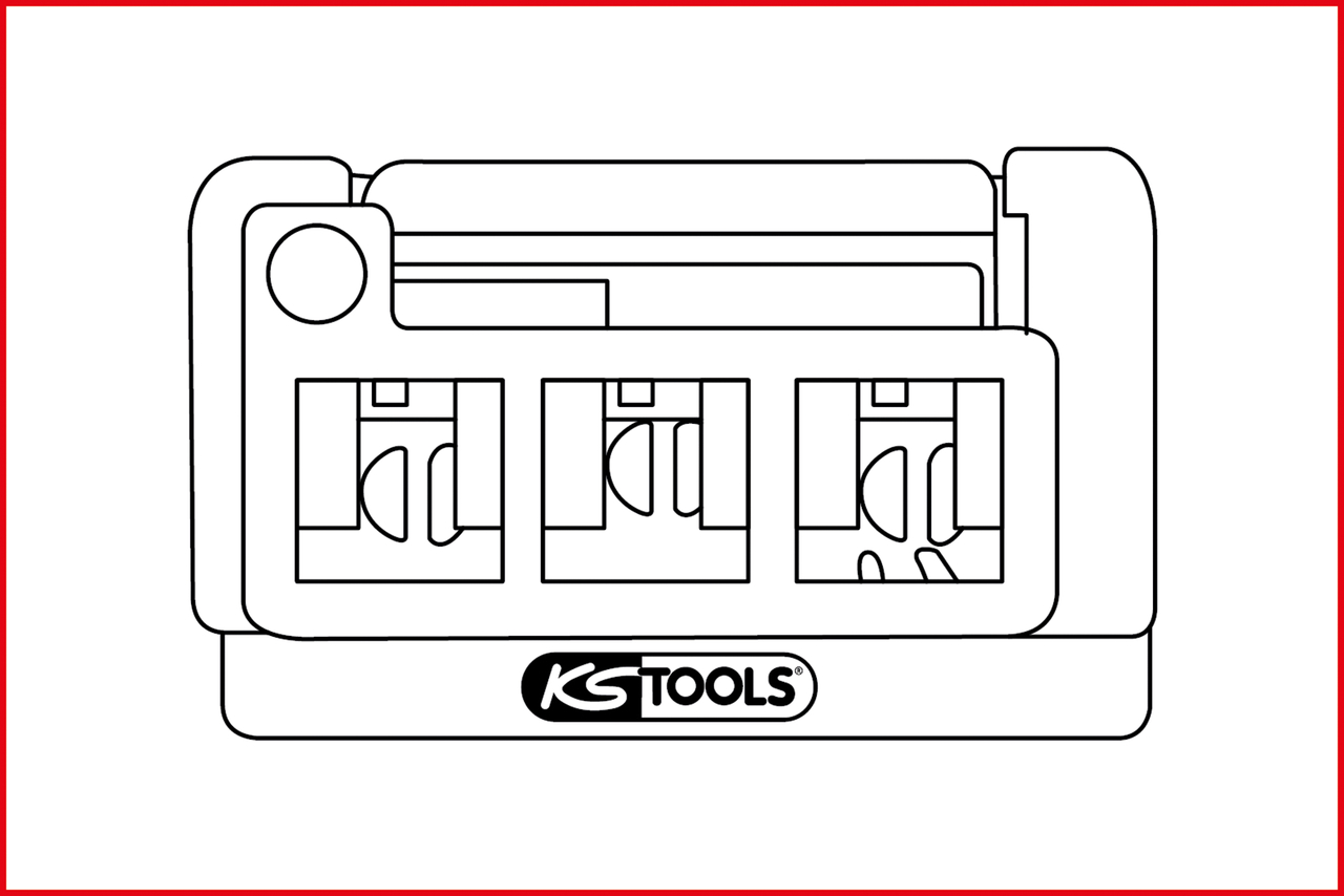 Universal Kabel-Entriegelungswerkzeug-Satz, 3-tlg