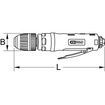 Bohrmaschine (Druckluft) KS TOOLS  515.5435