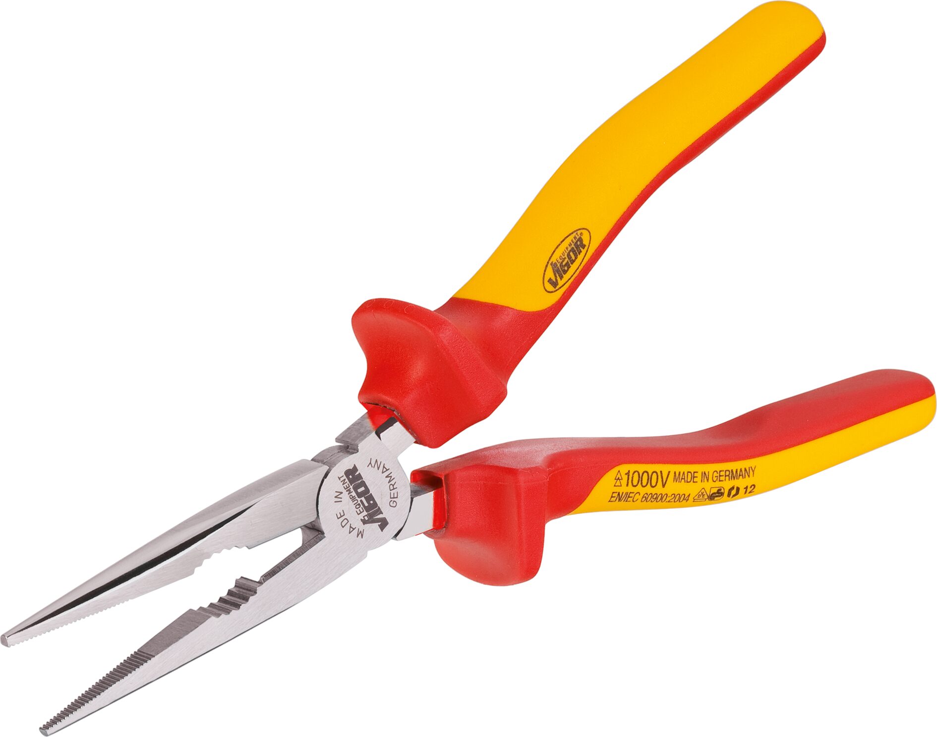 VIGOR VDE Flachrund-Zange · V2630 · 200 mm