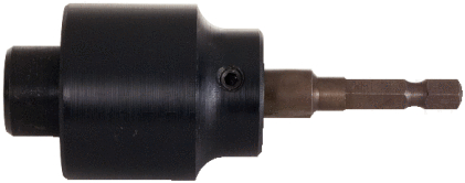 1/2" Hahnverlängerungsfräser, 1/4"-6-kant-Aufnahme