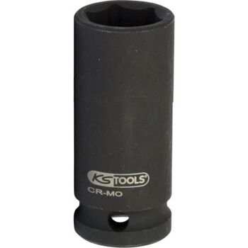 1.1/2" Sechskant-Kraft-Stecknuss, lang, 65mm