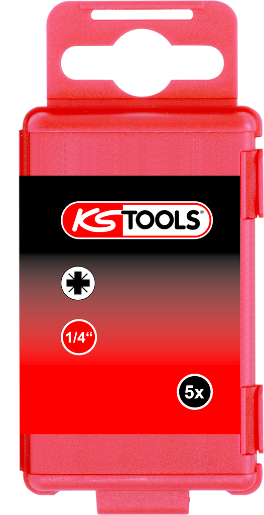 1/4" TORSIONpower Bit, 75mm, PZ2, 5er Pack