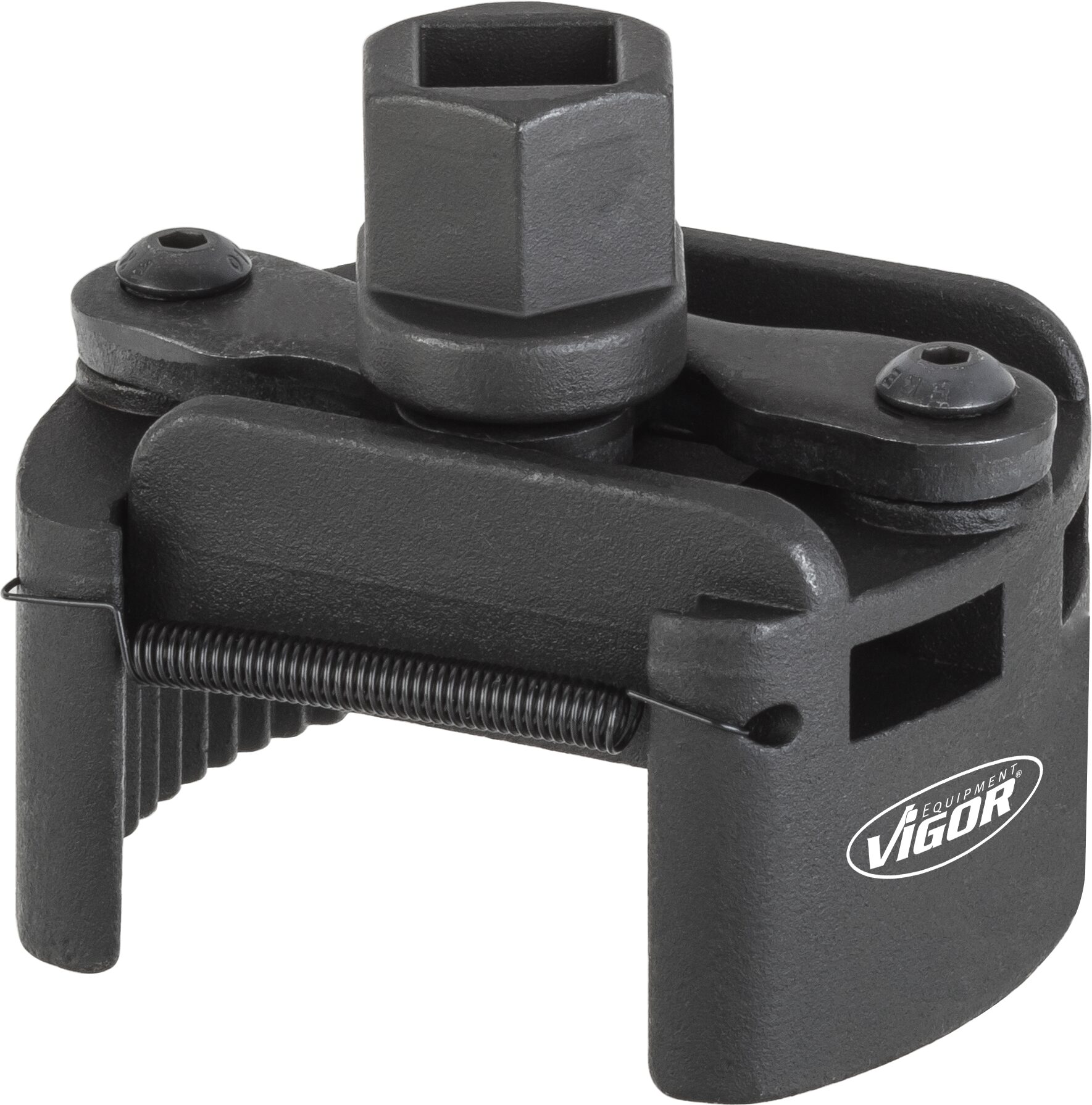 VIGOR Ölfilter-Spannschlüssel · 60 – 80 mm · universal · V4413 · Außen-Sechskant 21 mm, Vierkant hohl 12,5 mm (1/2 Zoll) · 60 - 80