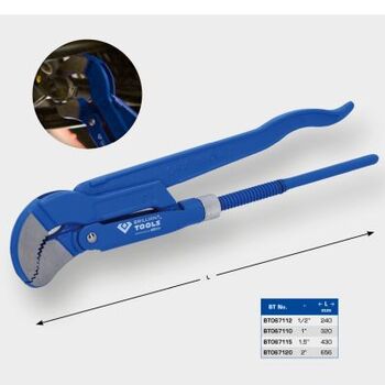 Rohr-/Wasserpumpenzange KS TOOLS  BT067112