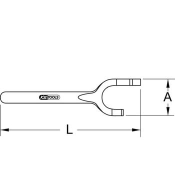 BRONZEplus Handradschlüssel Ø 62x102 mm
