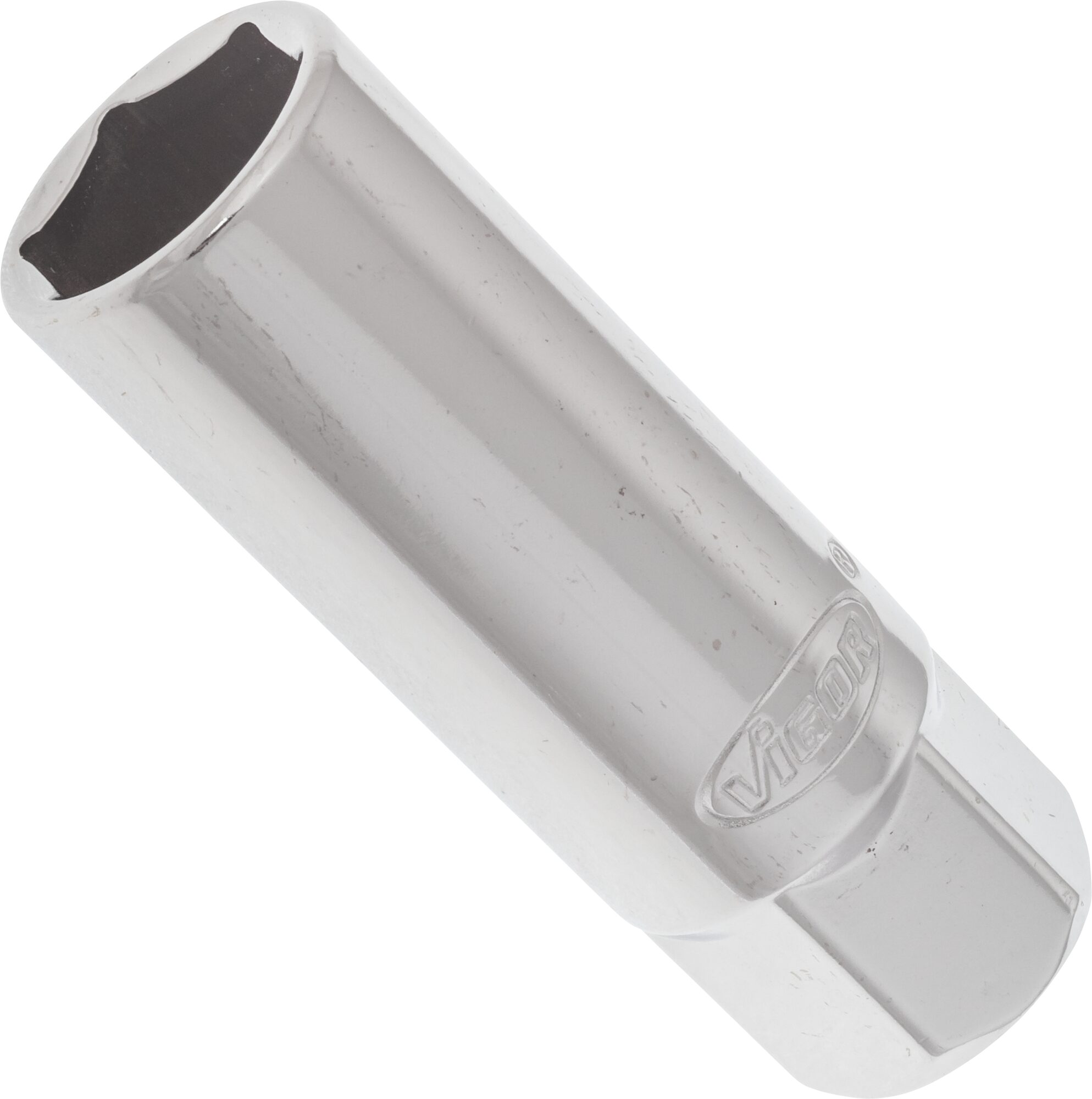 VIGOR Zündkerzen-Einsatz · V2119N · Vierkant hohl 10 mm (3/8 Zoll) · Außen Sechskant Profil · 16 mm
