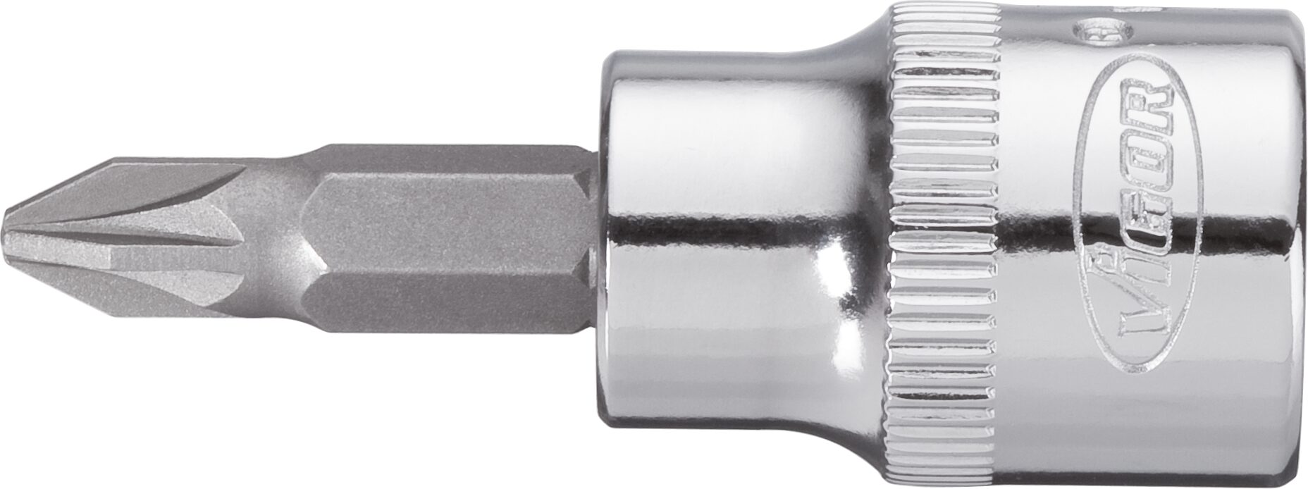 VIGOR Schraubendreher-Einsatz · V2289N · Vierkant hohl 10 mm (3/8 Zoll) · Pozidriv Profil PZ · PZ3