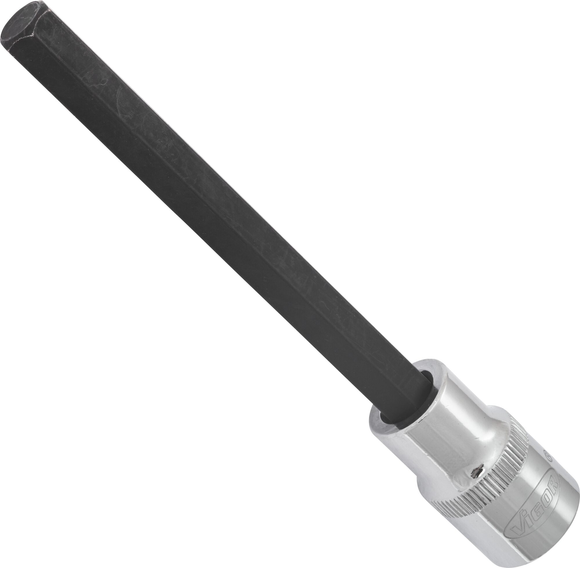 VIGOR Innensechskant Schraubendreher-Einsatz · V2084 · Vierkant hohl 12,5 mm (1/2 Zoll) · Innen Sechskant Profil · 10 mm