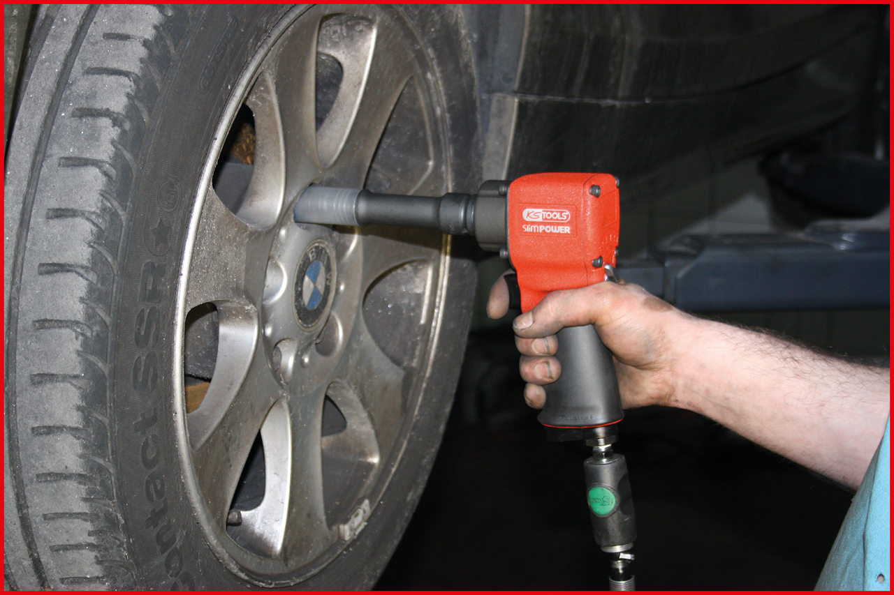 SlimPOWER Alu-Felgen Kraft-Stecknuss, extra lang, 21 mm