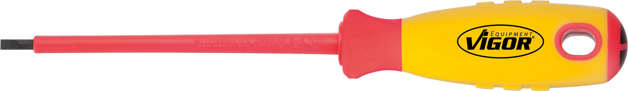 VIGOR VDE Schlitz-Schraubendreher · V2028 · Schlitz Profil · 0.5 x 3 mm