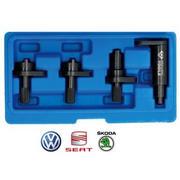 Einstellwerkzeugsatz, Steuerzeiten KS TOOLS BT597000 für VW FOX Schrägheck (5Z1, 5Z3, 5Z4) POLO (9N_, 9A_) POLO V (6R1, 6C1) POLO Van (6R) SKODA FABIA I (6Y2) FABIA I Stufenheck (6Y3) FABIA I Combi (6Y5) FABIA I Praktik (6Y5) FABIA II (542) FABI Einstellwerkzeugsatz, Steuerzeiten KS TOOLS BT597000 für VW FOX Schrägheck (5Z1, 5Z3, 5Z4) POLO (9N_, 9A_) POLO V (6R1, 6C1) POLO Van (6R) SKODA FABIA I (6Y2) FABIA I Stufenheck (6Y3) FABIA I Combi (6Y5) FABIA I Praktik (6Y5) FABIA II (542) FABI