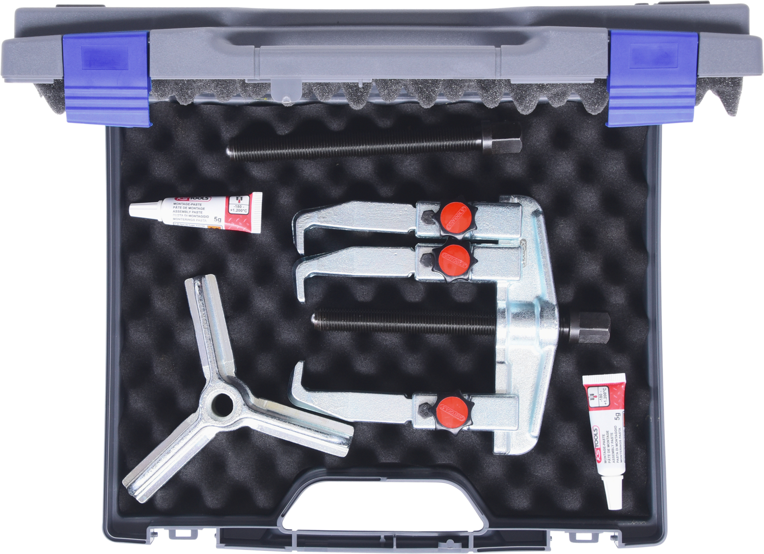 Schnellspann-Universal-Abzieher-Satz, 7-tlg 20-90mm