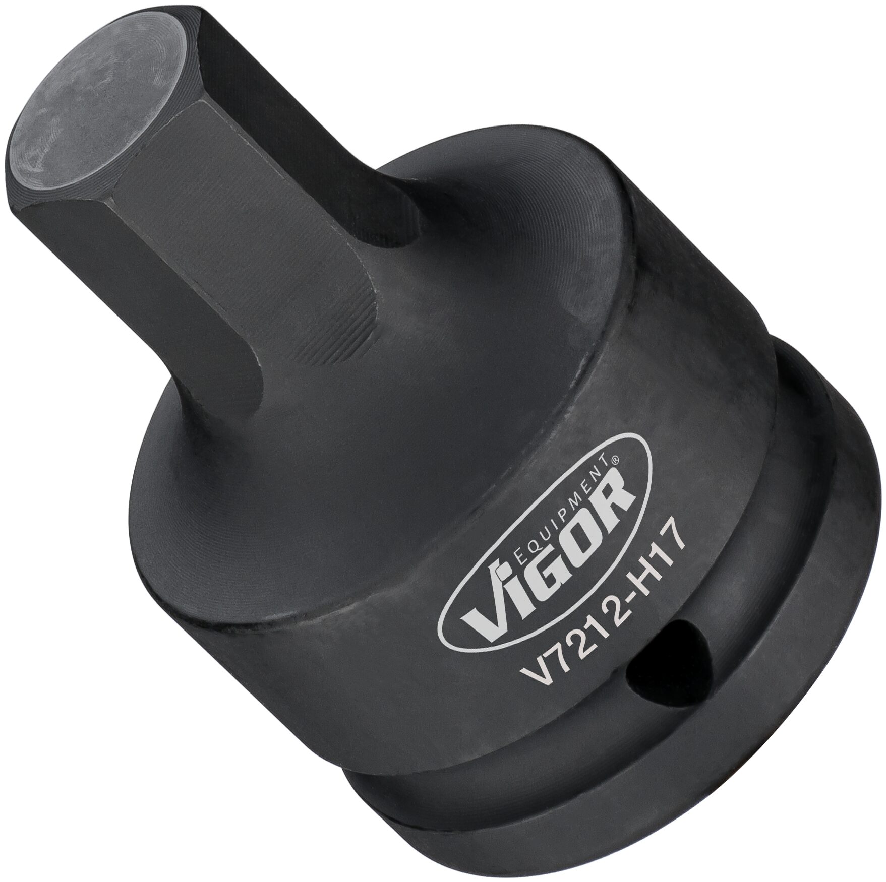 VIGOR Schlagschrauber Schraubendreher-Einsatz · V7212-H17 · Vierkant hohl 20 mm (3/4 Zoll) · Innen Sechskant Profil · 17 mm