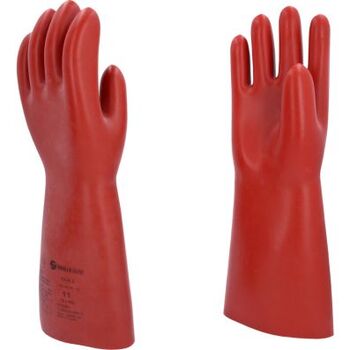 Elektriker-Schutzhandschuh mit mechanischen und thermischen Schutz, Größe 11, Klasse 3, rot