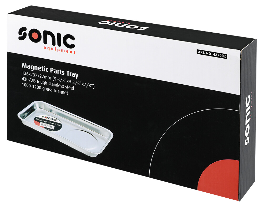 Unterlage, Werkstattausrüstung Sonic Magnetschale 24x14cm 487002