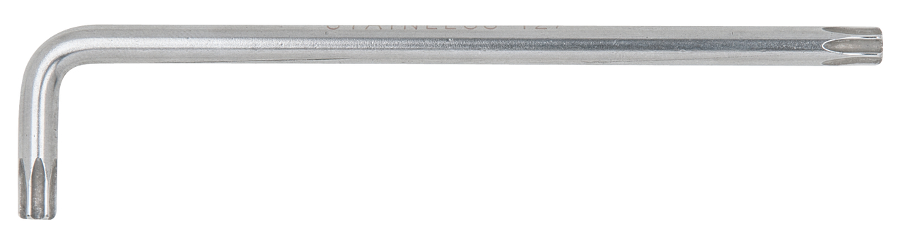 EDELSTAHL Torx-Winkelstiftschlüssel mit Bohrung, lang, TB45