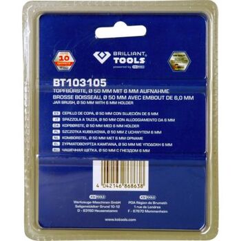Topfbürste, Winkelschleifer KS TOOLS BT103105 Topfbürste, Winkelschleifer KS TOOLS BT103105