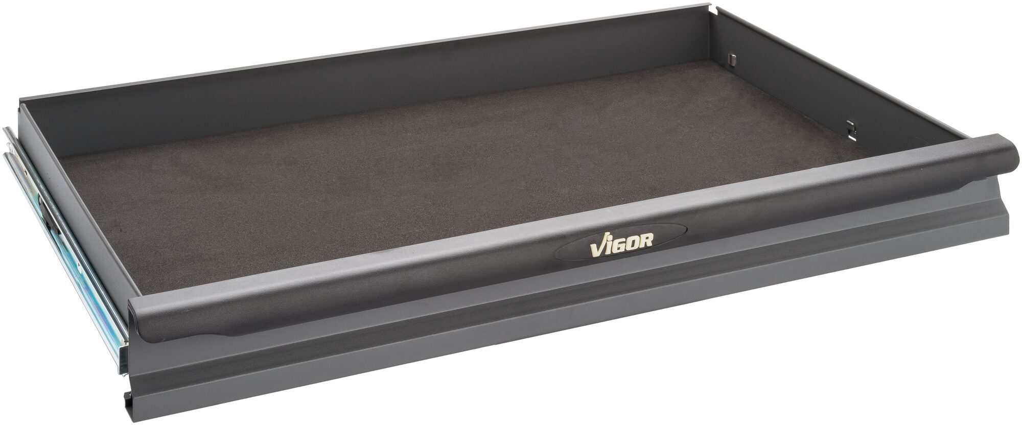 VIGOR Schublade · flach · 569 x 398 x 75 mm · für Series L · V1901 · V1902 · Werkbank V4813 · V1905