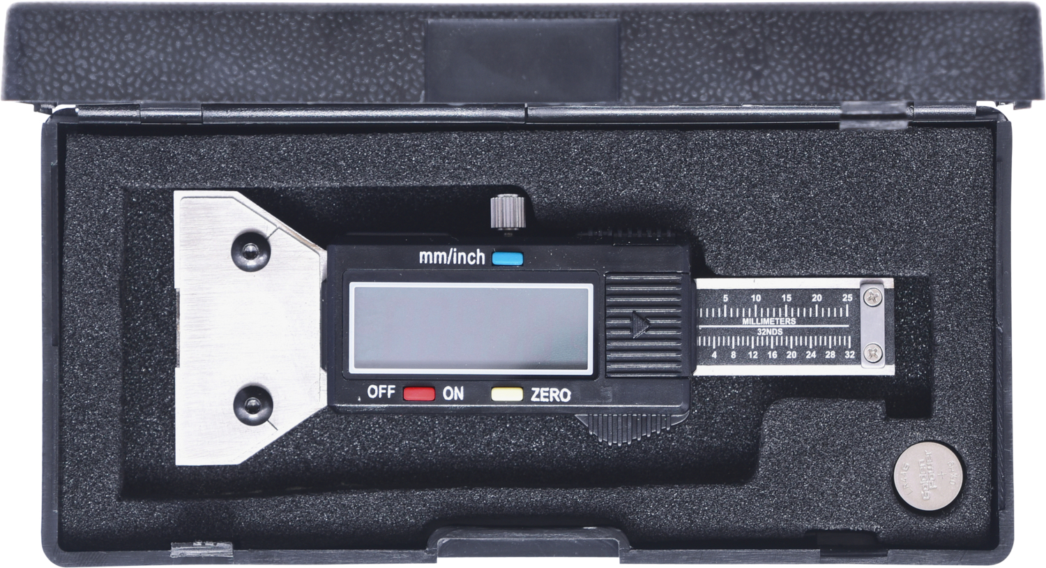 Digital-Tiefenmessschieber 0-25mm, 125mm