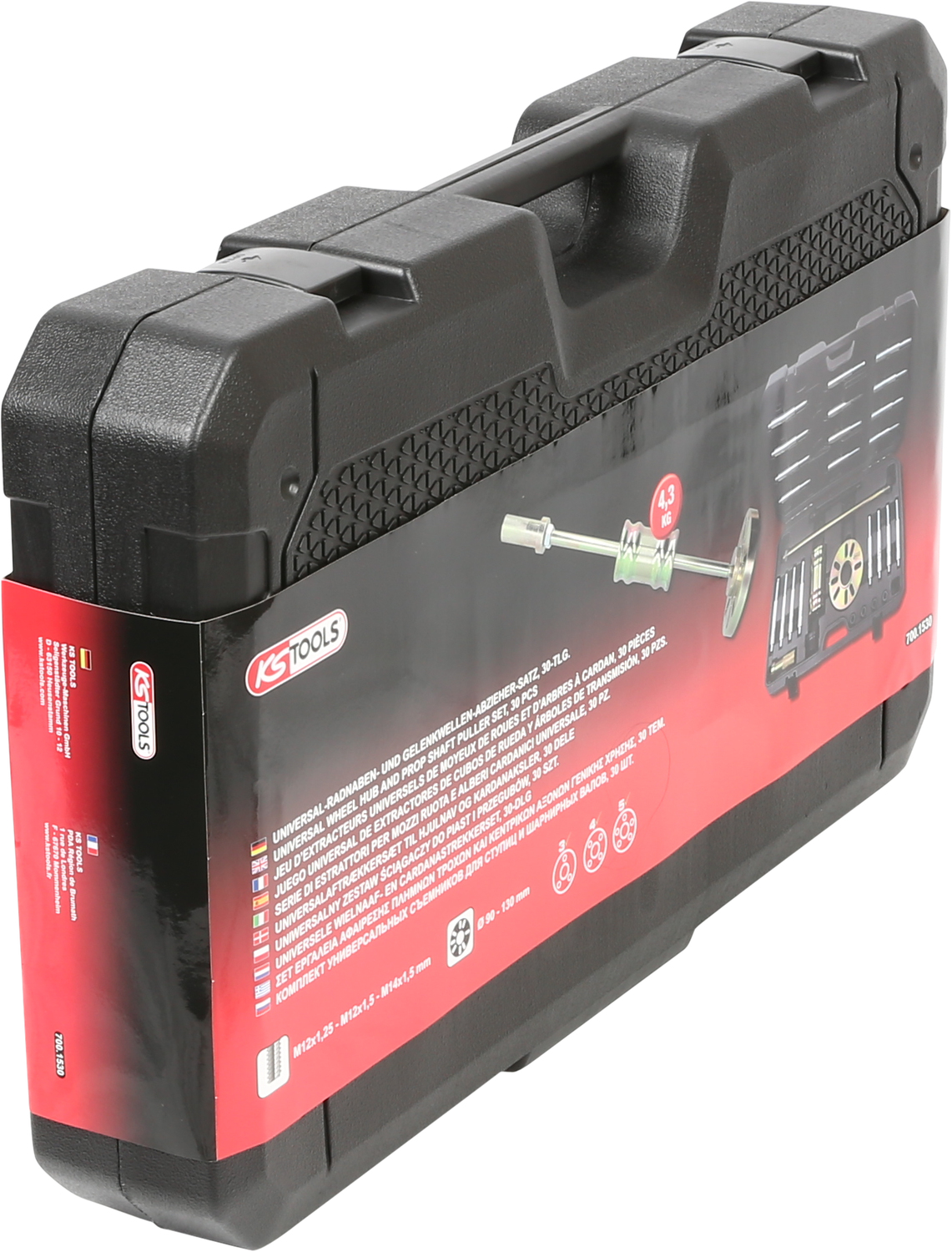 Universal-Radnaben- und Gelenkwellen-Abzieher-Satz, 30-tlg