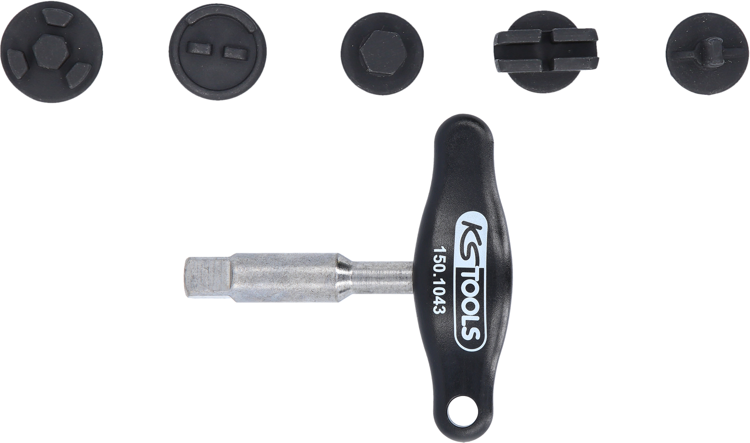 3/8" Öldienst-Spezialprofil-Satz für Kunststoff-Ölablassschrauben, 6-tlg