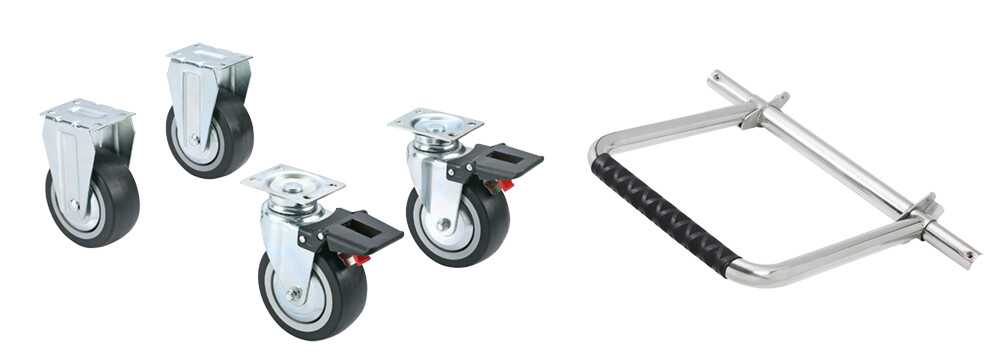 Werkzeugwagen Sonic Rollensatz und Handgriff, S9 Aufsatzbox 47561