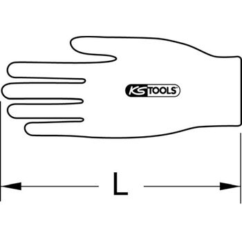 Überzieh-Handschuh für Elektriker-Schutzhandschuh, Größe 7