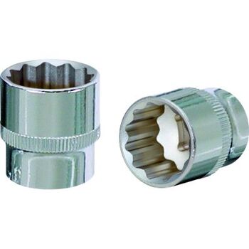 3/8" CHROMEplus 12-kant-Stecknuss, 22mm