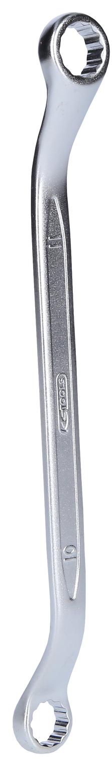 Doppel-Ringschlüssel, leicht gekröpft, 10x11mm