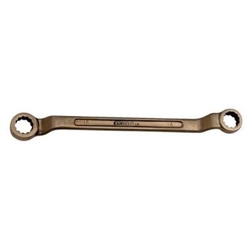 BRONZEplus Doppel-Ringschlüssel gekröpft 7/8x1"