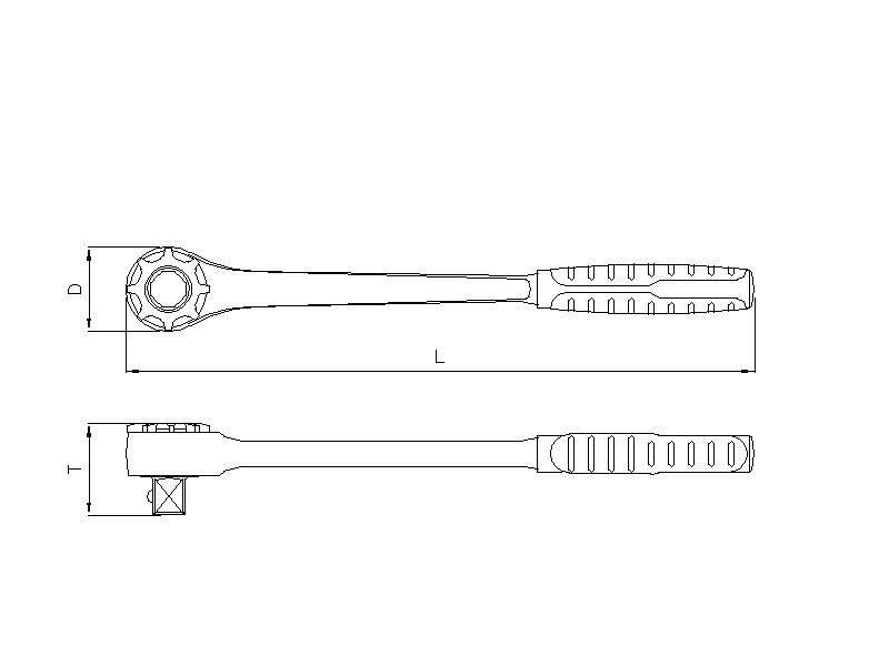 Werkzeug Sonic Ratsche 3/4" 60 Zähne 7120704
