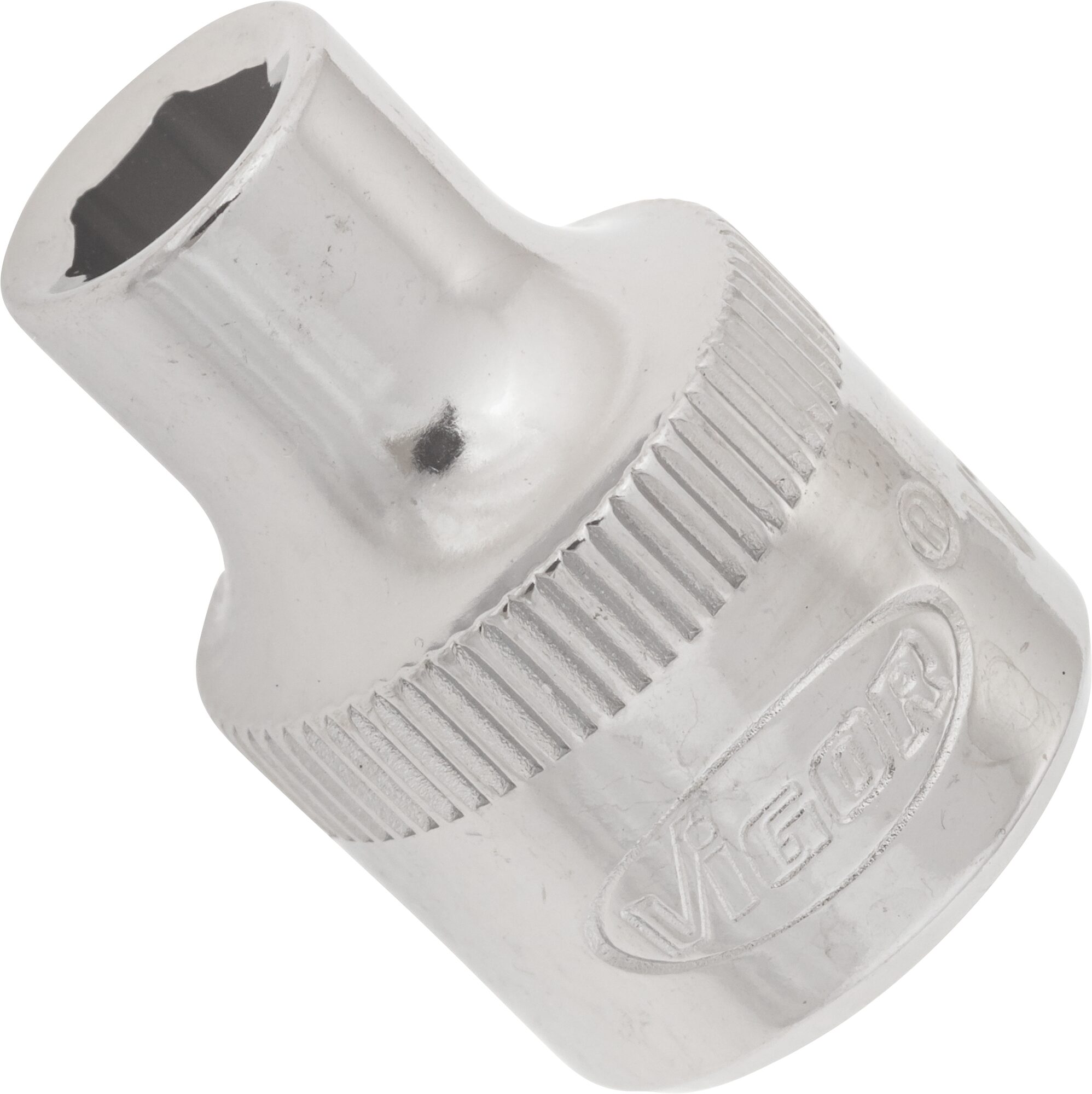VIGOR Sechskant Steckschlüsseleinsatz · V2278N · Vierkant hohl 10 mm (3/8 Zoll) · Außen Sechskant Profil · 6 mm