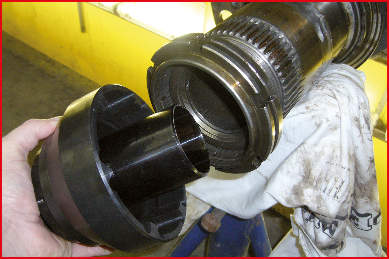 3/4" Nutmuttern-Schlüssel mit Führungsrohr, MAN TGA