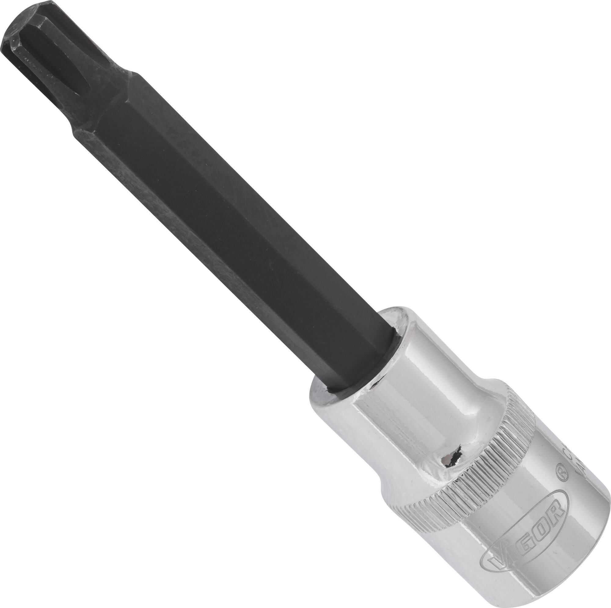 VIGOR RIBE Schraubendreher-Einsatz · V2215 · Vierkant hohl 12,5 mm (1/2 Zoll) · Innen Keilprofil Ribe-CV · M9