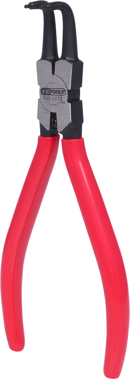 Innen-Sicherungszange, abgewinkelt, 160mm